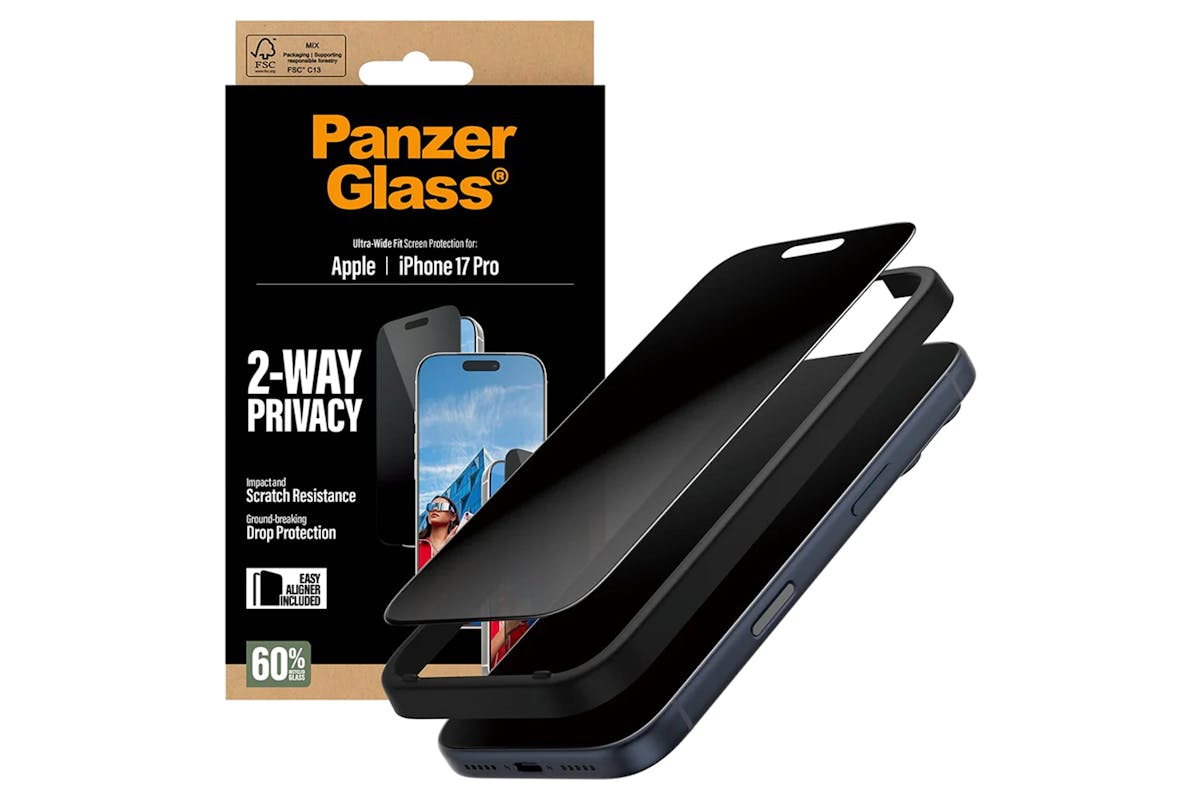 PanzerGlass iPhone 17 Pro Ultra-Wide Fit 2 Way Privacy Screen Protector-6