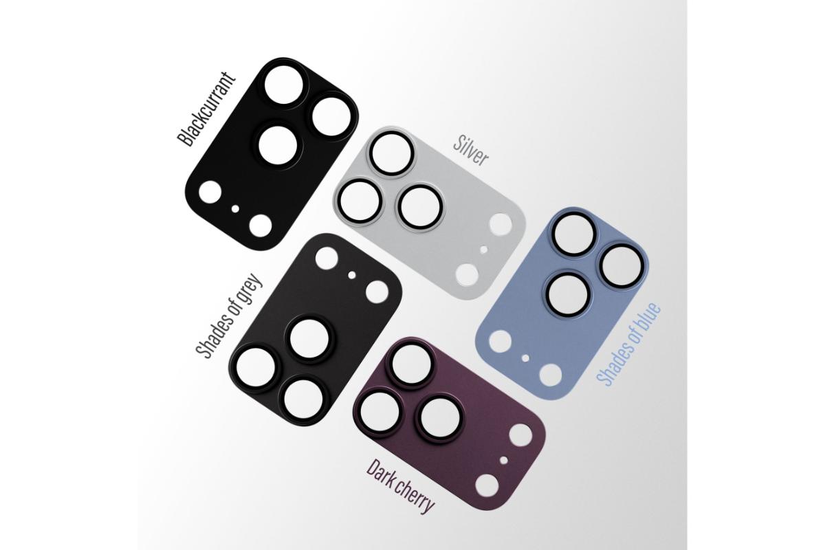 PanzerGlass iPhone 18 Pro Fender Camera Protector | Dark Cherry-7