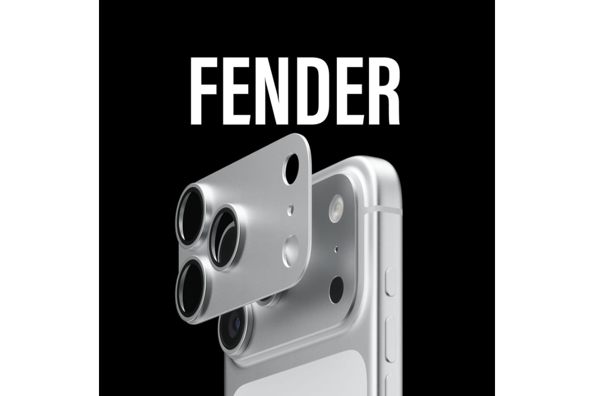 PanzerGlass iPhone 18 Pro Max Fender Camera Protector | Silver-10