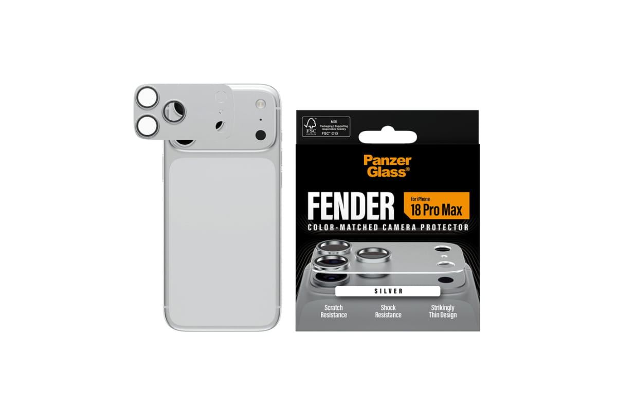 PanzerGlass iPhone 18 Pro Max Fender Camera Protector | Silver-3