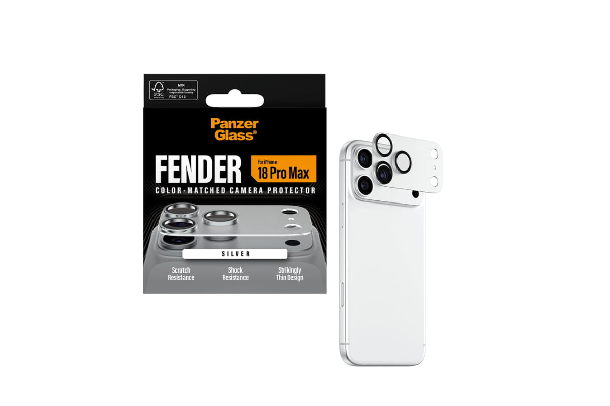 PanzerGlass iPhone 18 Pro Max Fender Camera Protector | Silver-5