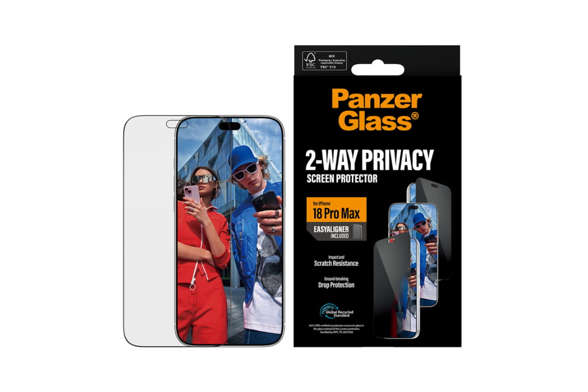 PanzerGlass iPhone 18 Pro Max 2-Way Privacy Ultra-Wide Fit Screen Protector with EasyAligner-2