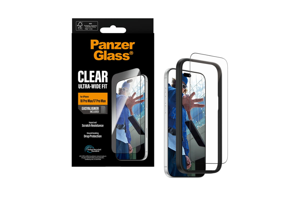 PanzerGlass iPhone 18 Pro Max\17 Pro Max Ultra-Wide Fit Screen Protector with EasyAligner-5