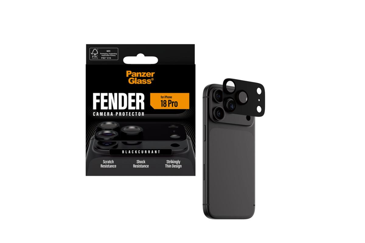 PanzerGlass iPhone 18 Pro Fender Camera Protector | Blackcurrant-4