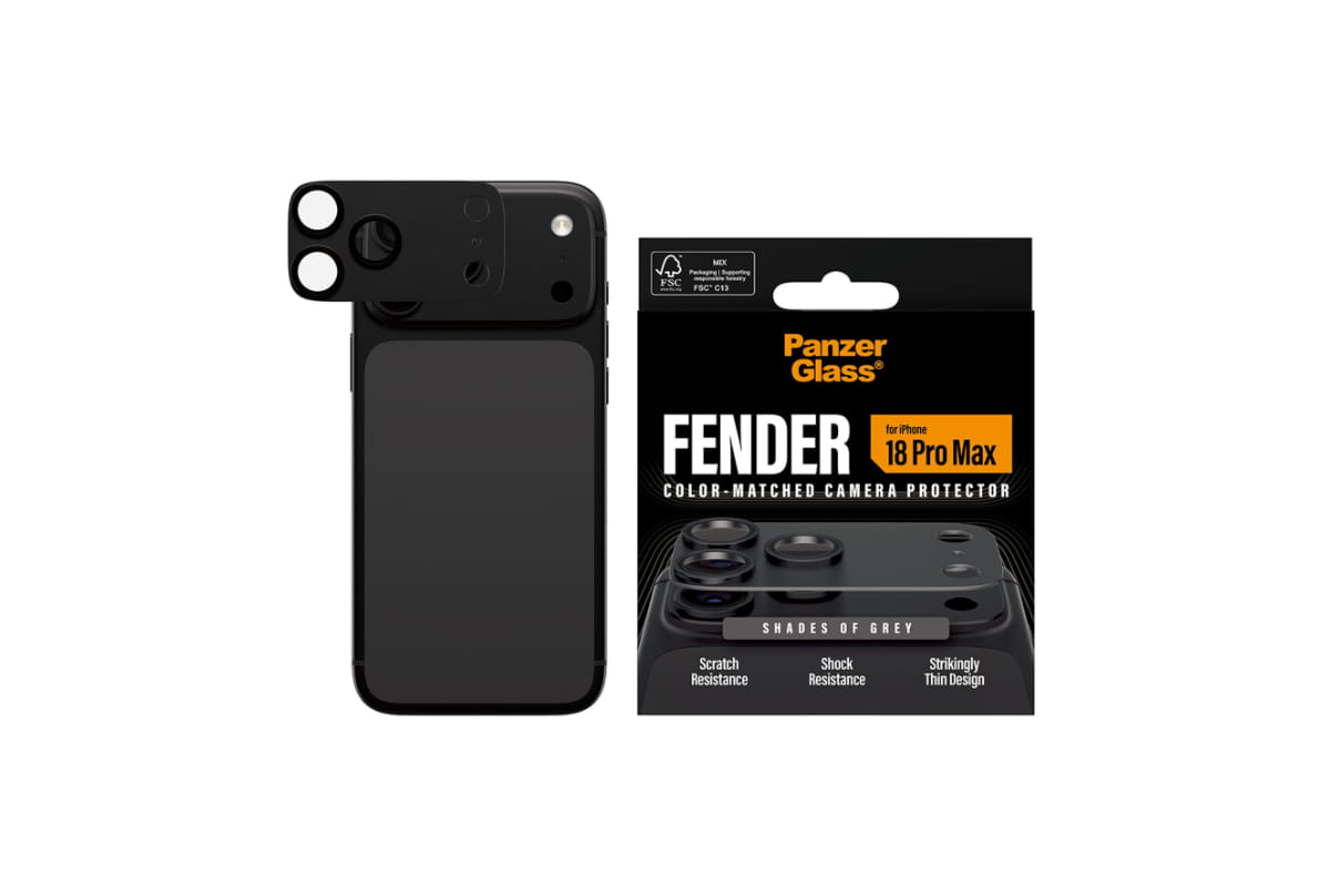 PanzerGlass iPhone 18 Pro Max Fender Camera Protector | Shades of Grey-3