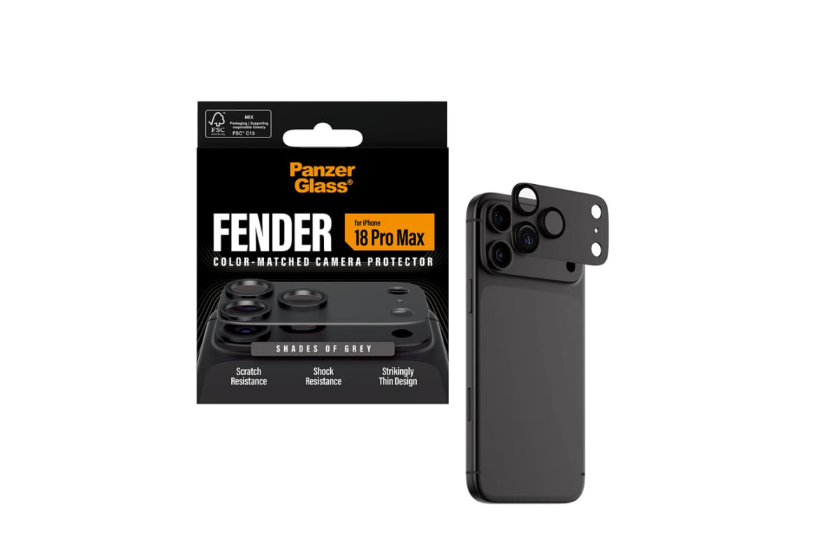 PanzerGlass iPhone 18 Pro Max Fender Camera Protector | Shades of Grey-5