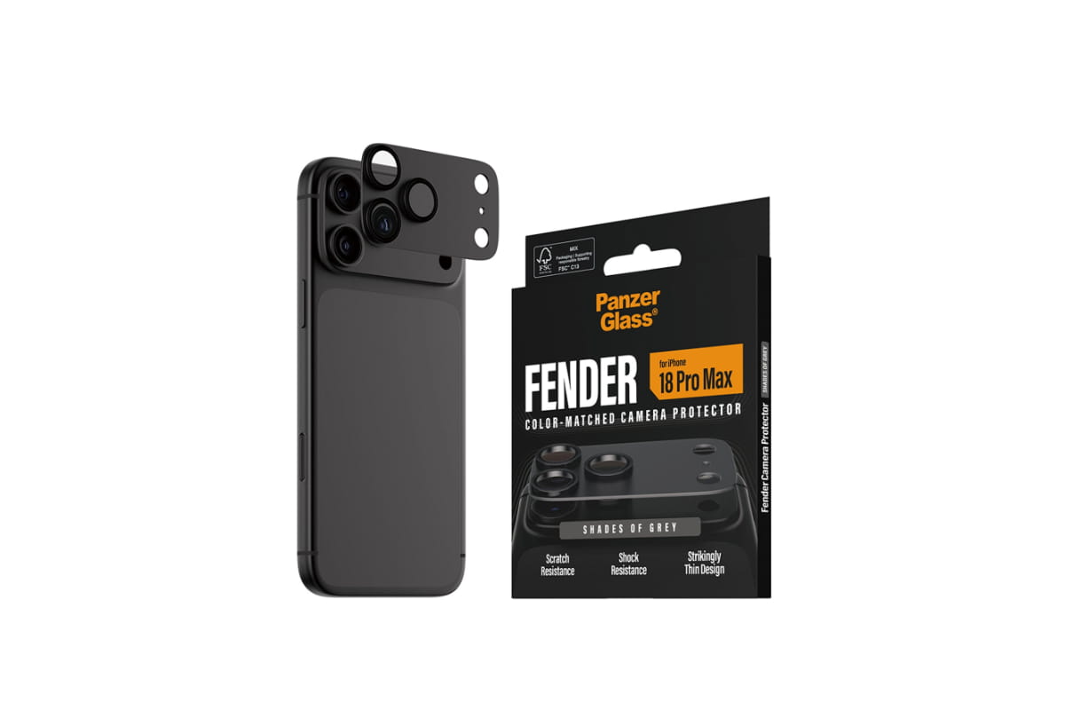 PanzerGlass iPhone 18 Pro Max Fender Camera Protector | Shades of Grey-6