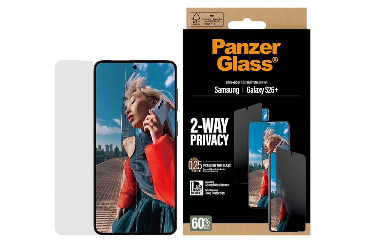PanzerGlass Samsung Galaxy S26+ Ultra-Wide Fit 2-Way Privacy Screen Protector-3