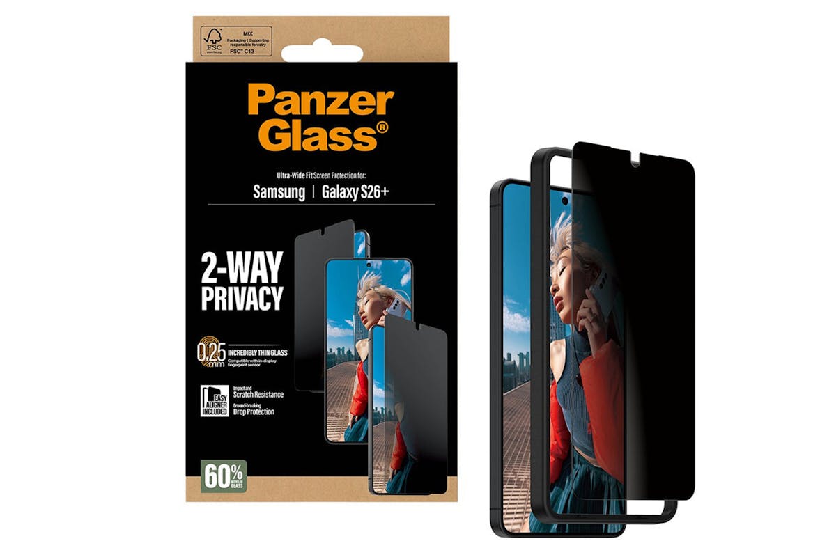 PanzerGlass Samsung Galaxy S26+ Ultra-Wide Fit 2-Way Privacy Screen Protector-6