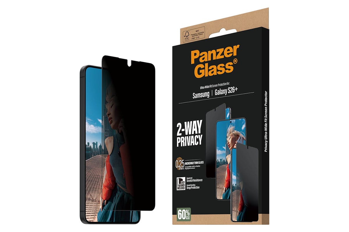 PanzerGlass Samsung Galaxy S26+ Ultra-Wide Fit 2-Way Privacy Screen Protector-7