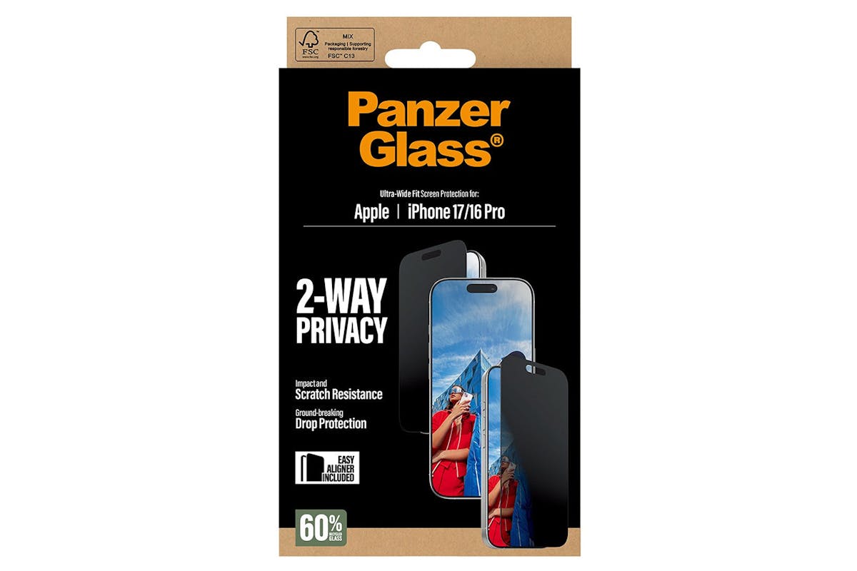 Panzerglass 2-Way Privacy iPhone 16 Pro & 17 Ultra-wide Fit Screen Protector-3