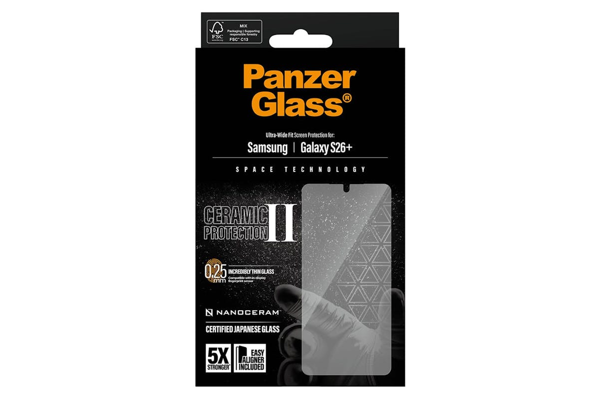 PanzerGlass Samsung Galaxy S26+ Ultra-Wide Fit Ceramic Screen Protector-3