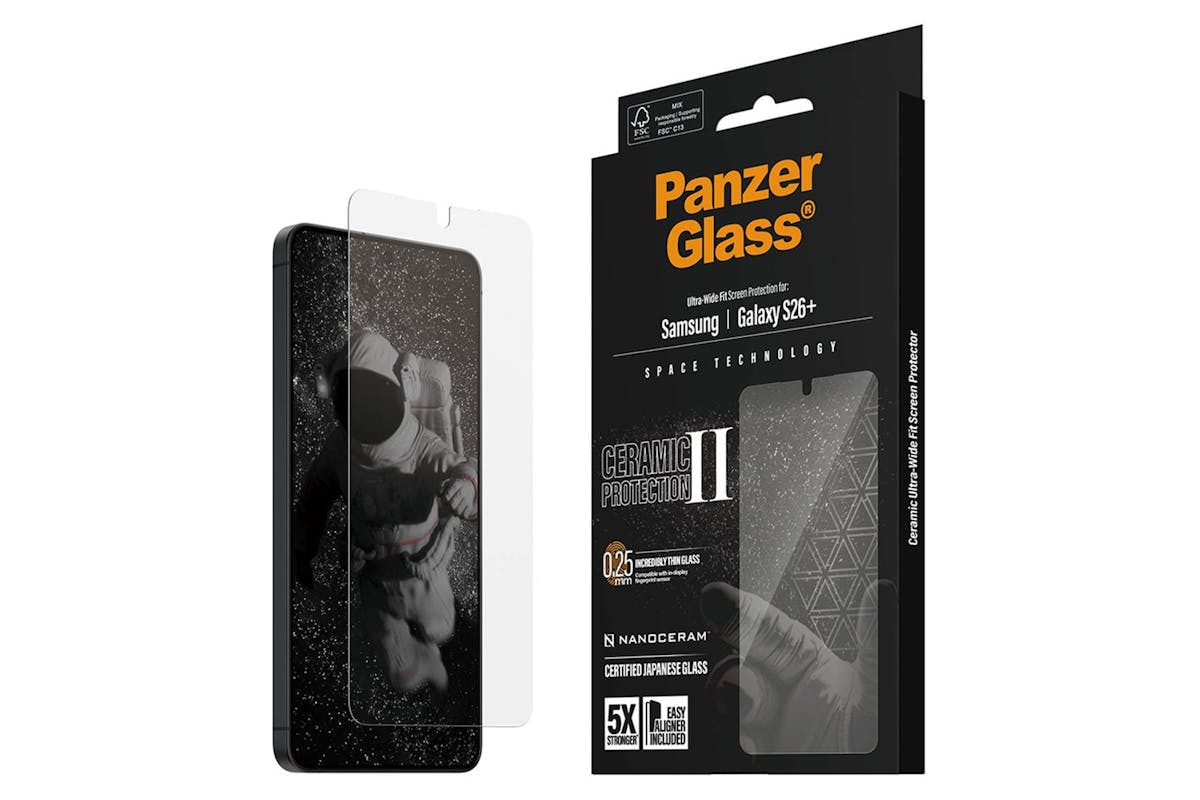 PanzerGlass Samsung Galaxy S26+ Ultra-Wide Fit Ceramic Screen Protector-6