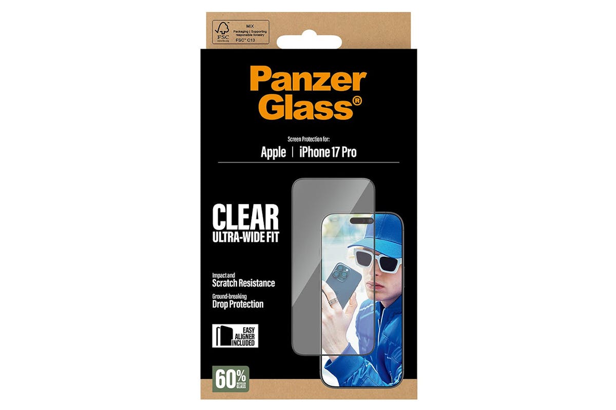 Panzerglass iPhone 17 Pro Ultra-wide Fit Screen Protector-3