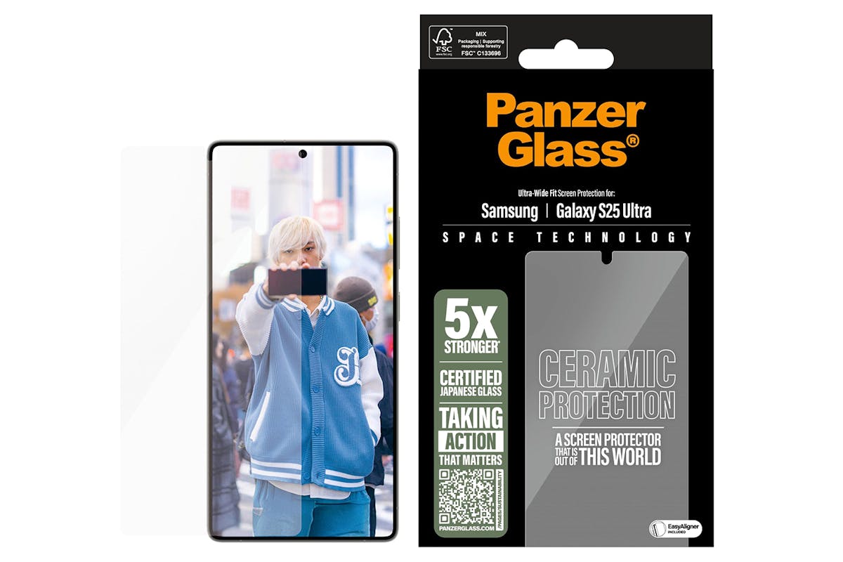 PanzerGlass Ultra-Wide Fit Screen Protector for Samsung Galaxy S25 Ultra-3