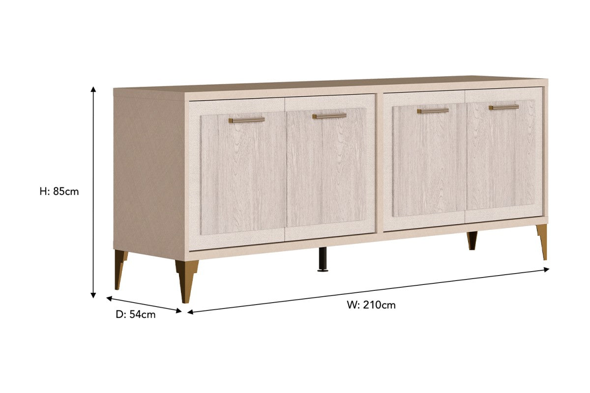 Ellen Buffet 4 Door | Natural-3