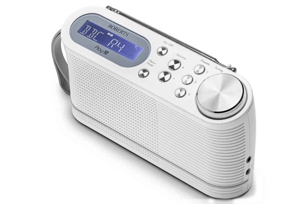 Roberts Portable FM Radio | White-2