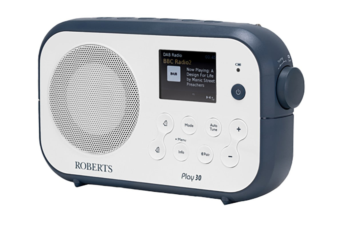 Roberts DAB/FM Radio with Bluetooth | White-6
