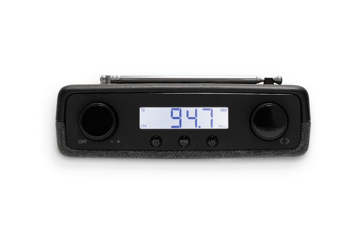 Roberts Digital Portable FM Radio | Black-4