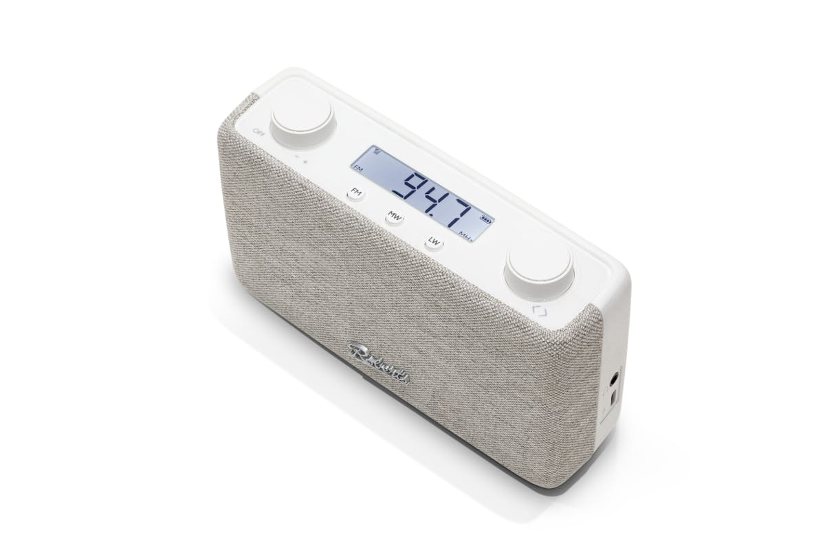 Roberts Digital Portable FM Radio | White-2