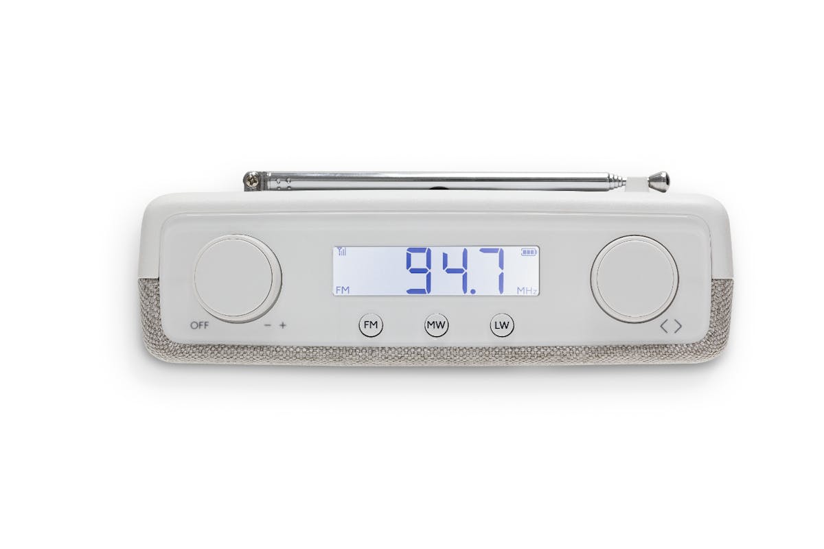Roberts Digital Portable FM Radio | White-3