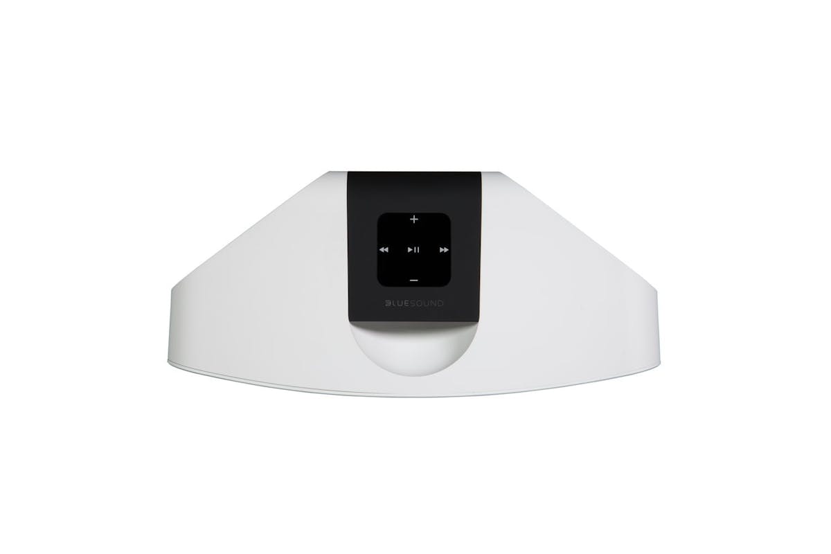 Bluesound Pulse Mini Compact Wireless Multi-Room Music Streaming Speaker | White-9
