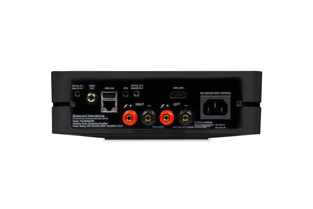 Bluesound Powernode High Performance Atreaming Amplifier | Black-6