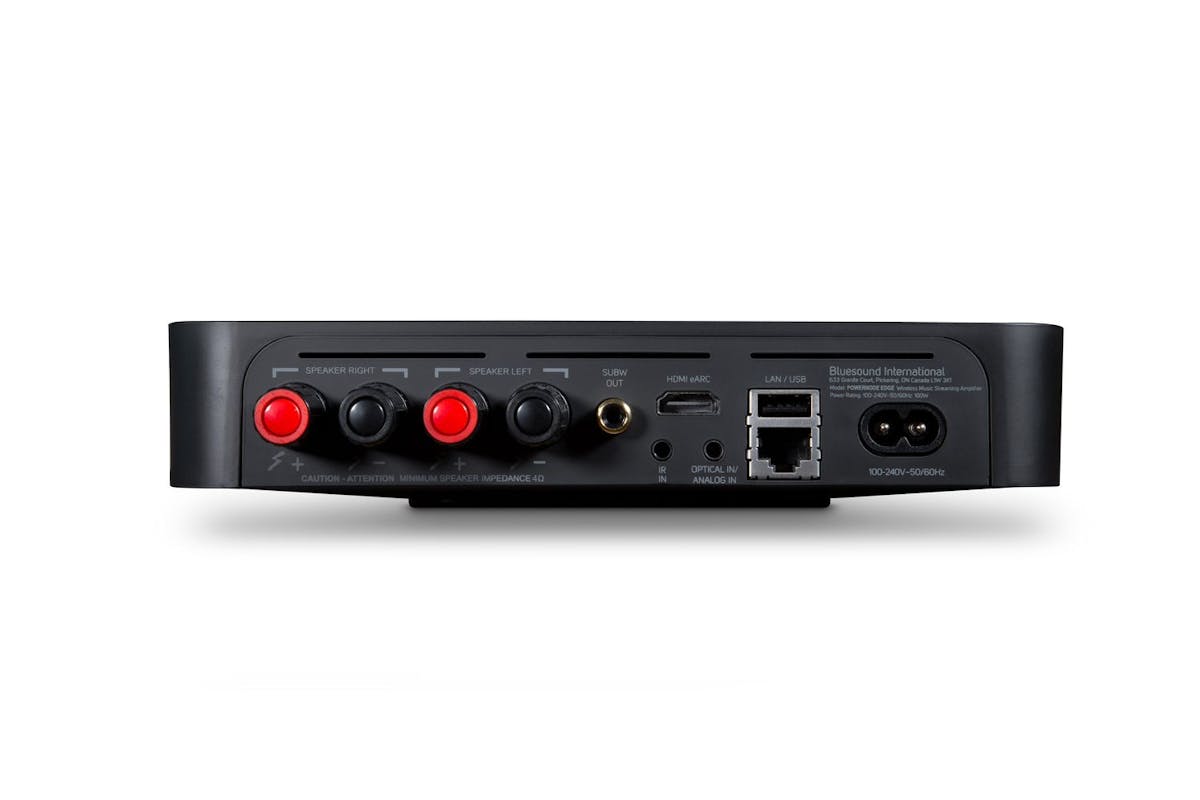 Bluesound Powernode Edge Compact Wireless Music Streaming Amplifier | Black-7
