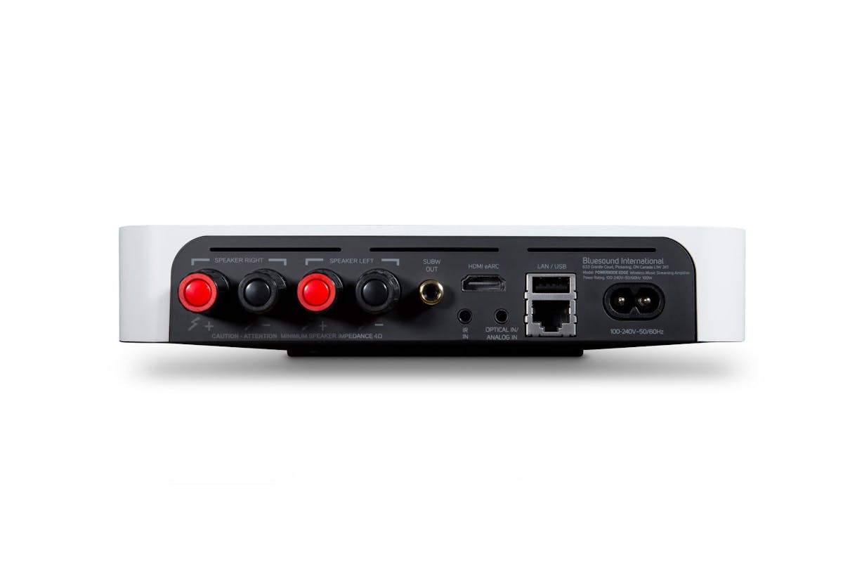 Bluesound Powernode Edge Compact Wireless Music Streaming Amplifier | Blck-5