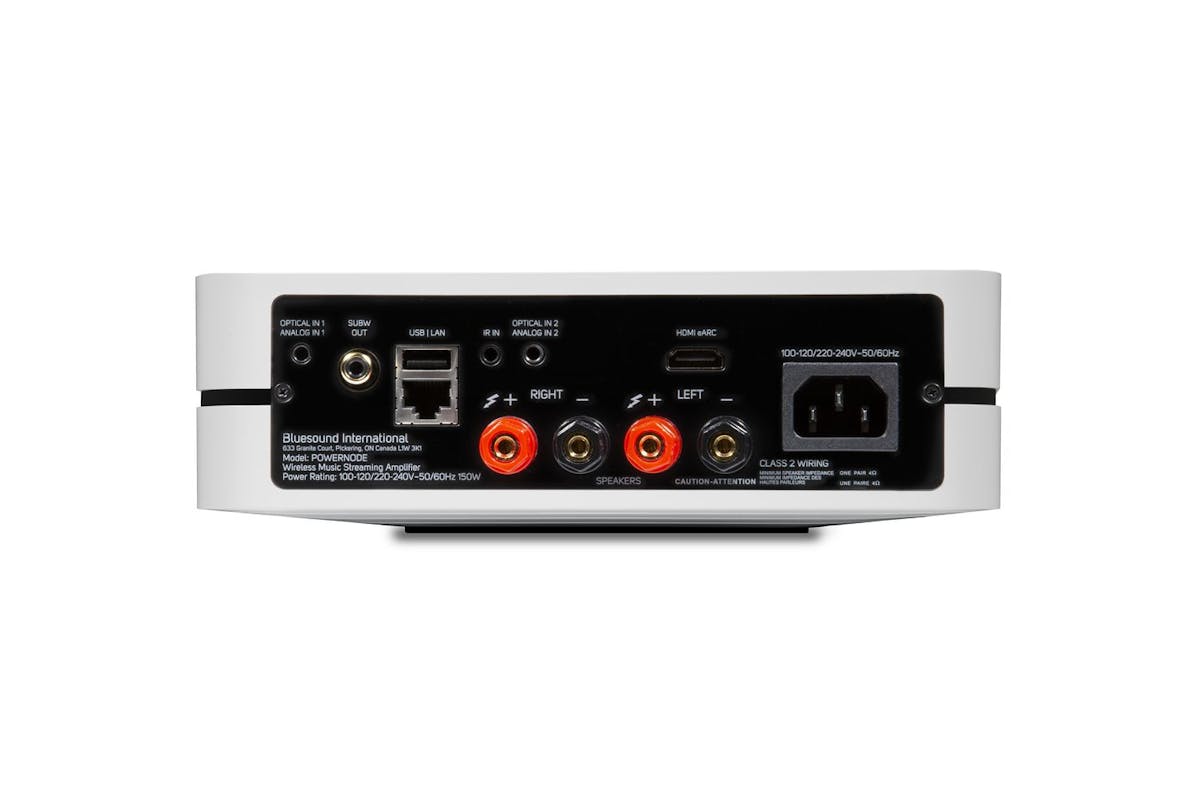 Bluesound Powernode(2025) Multi-Room Music Streaming Amplifier | White-6