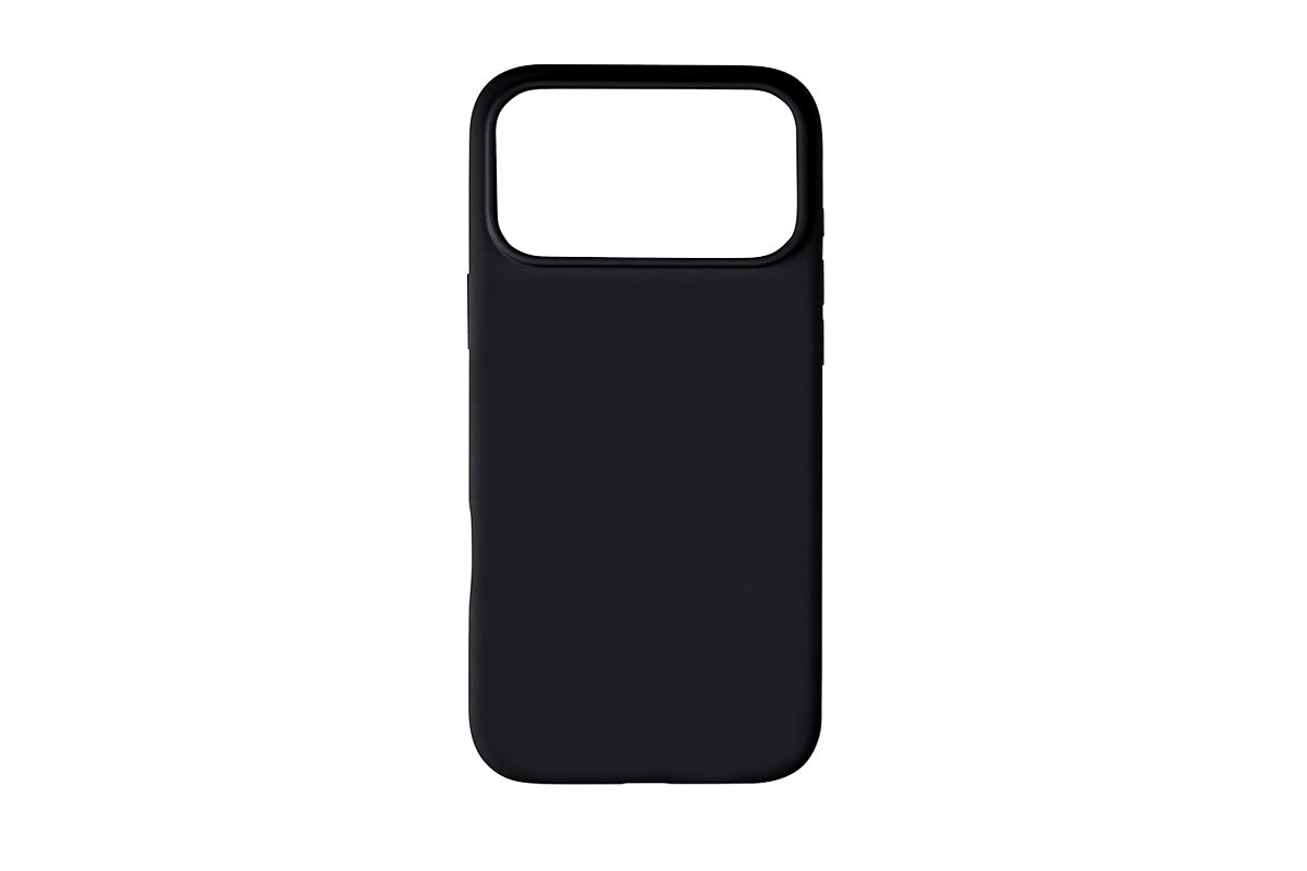 Pomologic iPhone 18 Pro Silicone CoverCase with MagSafe | Black-2