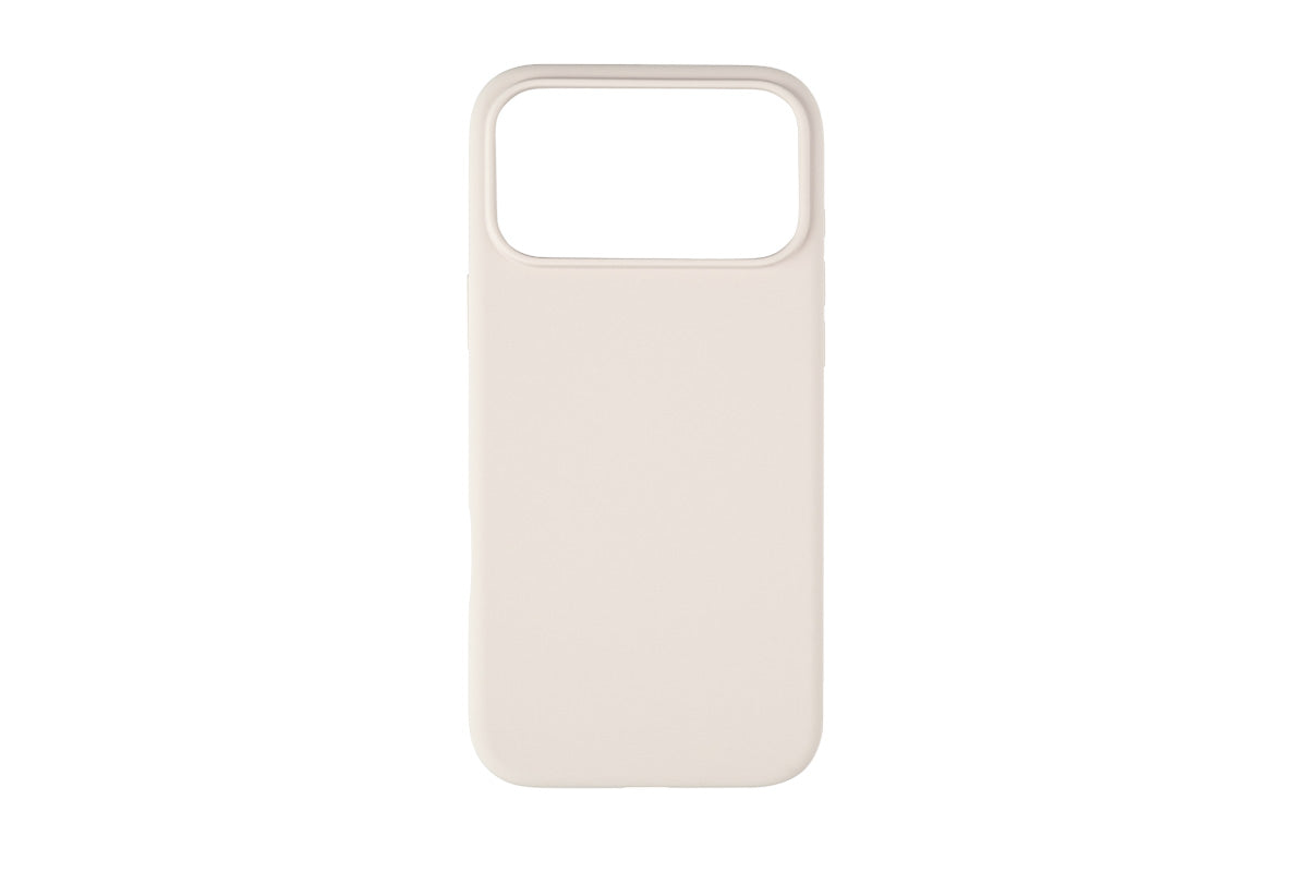Pomologic iPhone 18 Pro Silicone CoverCase with MagSafe | Ivory-2
