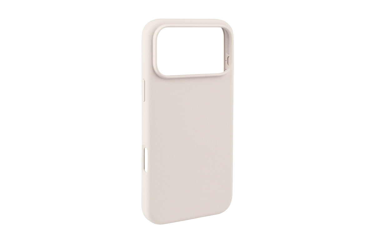 Pomologic iPhone 18 Pro Silicone CoverCase with MagSafe | Ivory-4