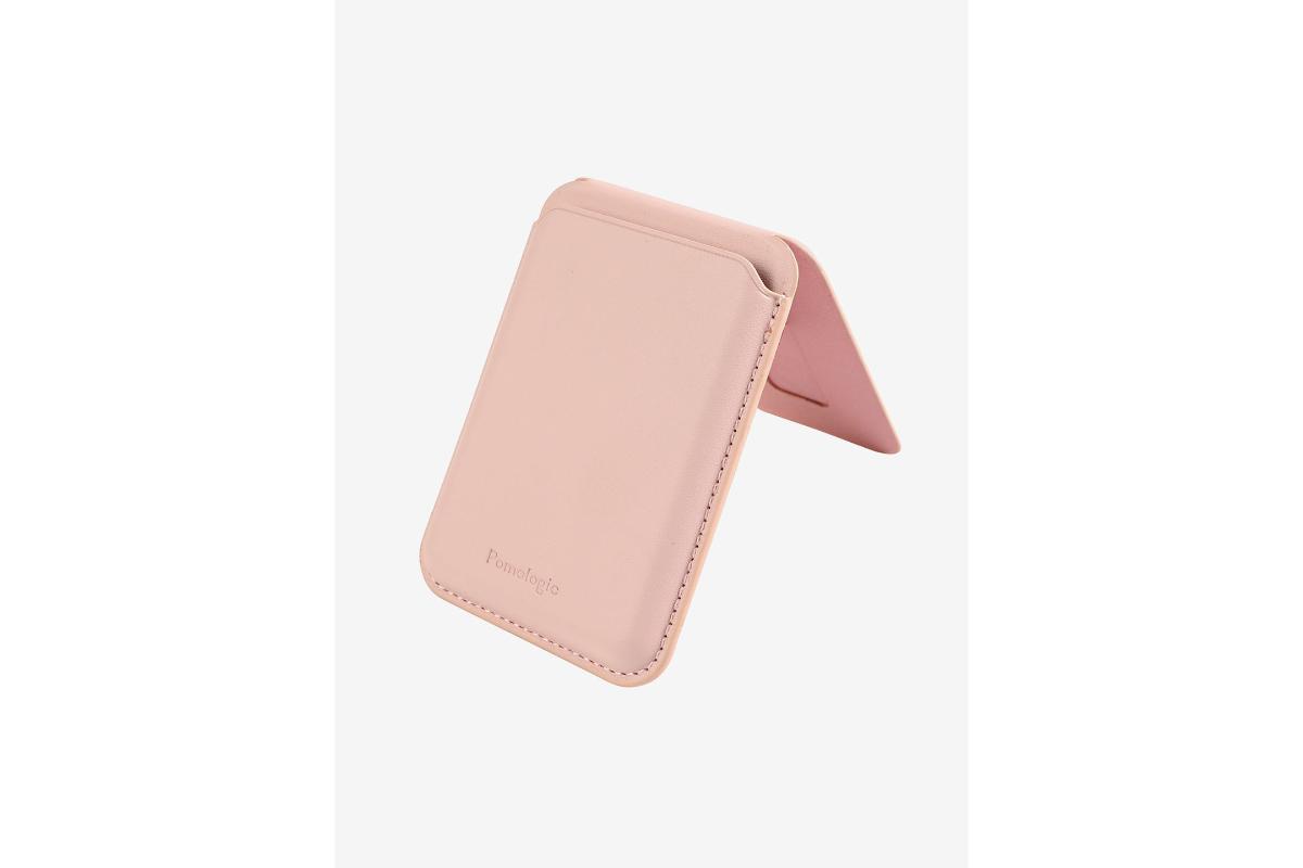 Pomologic MagSafe Card Wallet Stand | Sweet Pink-3