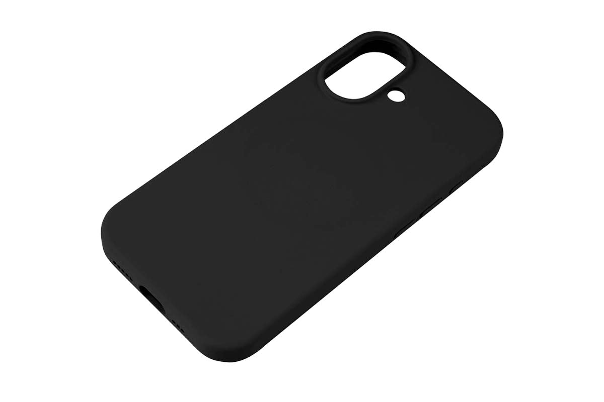 Pomologic iPhone 17 Silicone CoverCase with MagSafe | Black-4