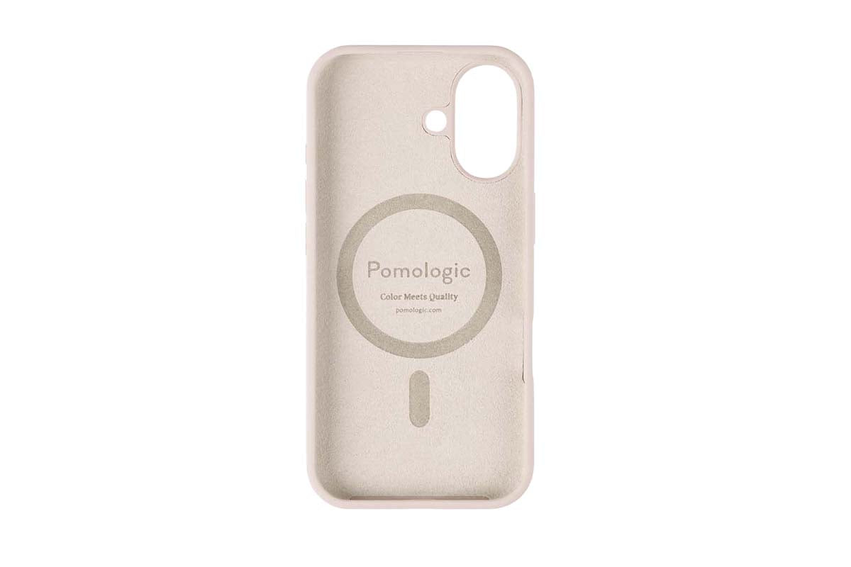 Pomologic iPhone 17 Silicone CoverCase with MagSafe | Ivory-3