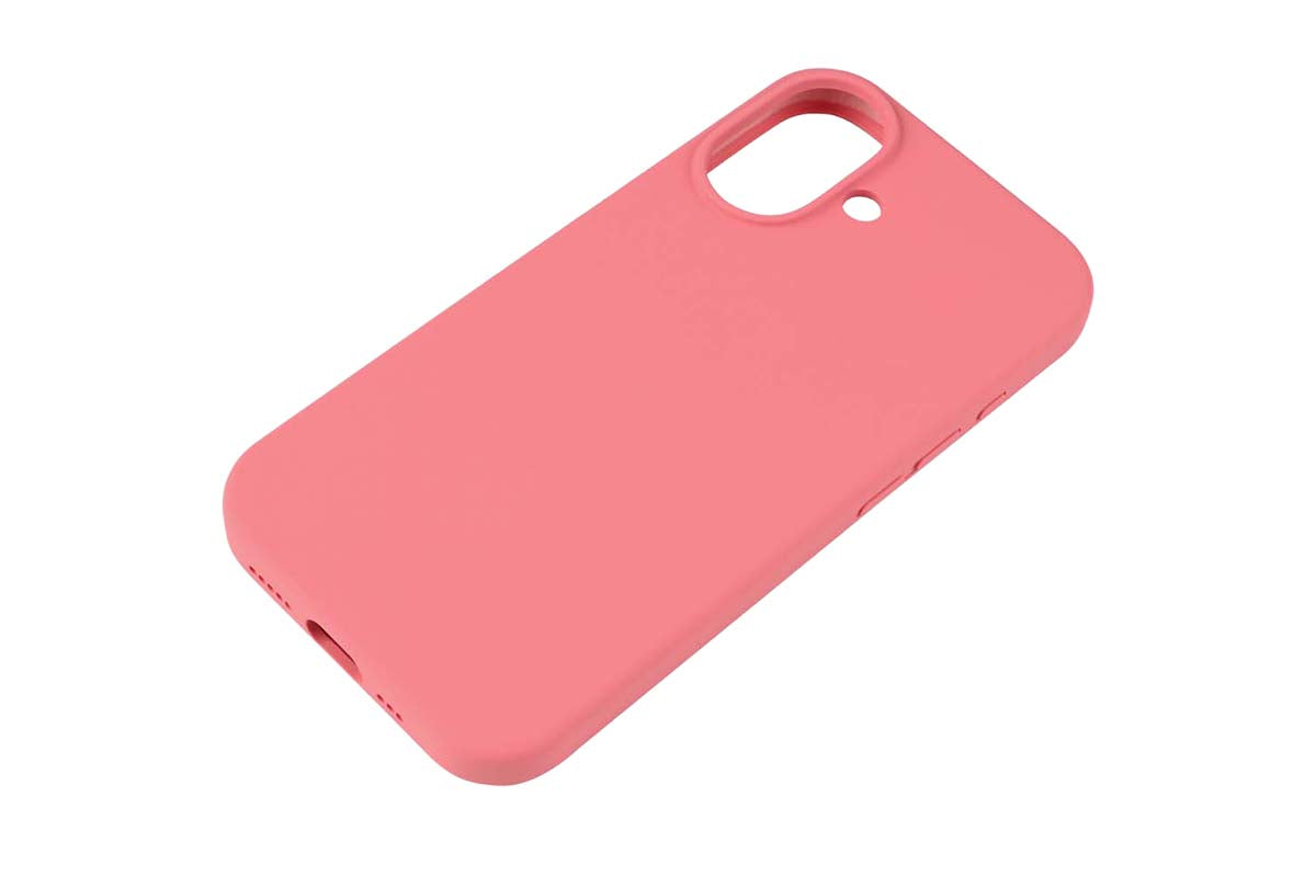 Pomologic iPhone 17 Silicone CoverCase with MagSafe | Pink-4