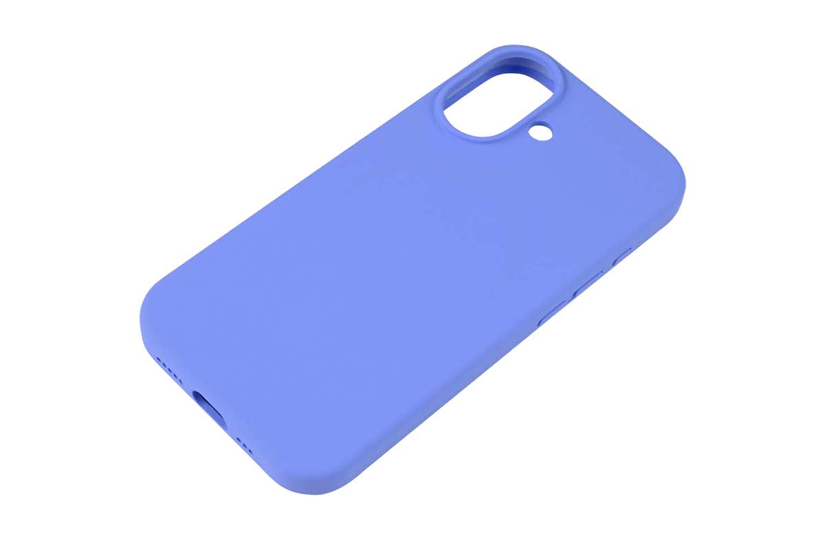 Pomologic iPhone 17 Silicone CoverCase with MagSafe | Blue-4