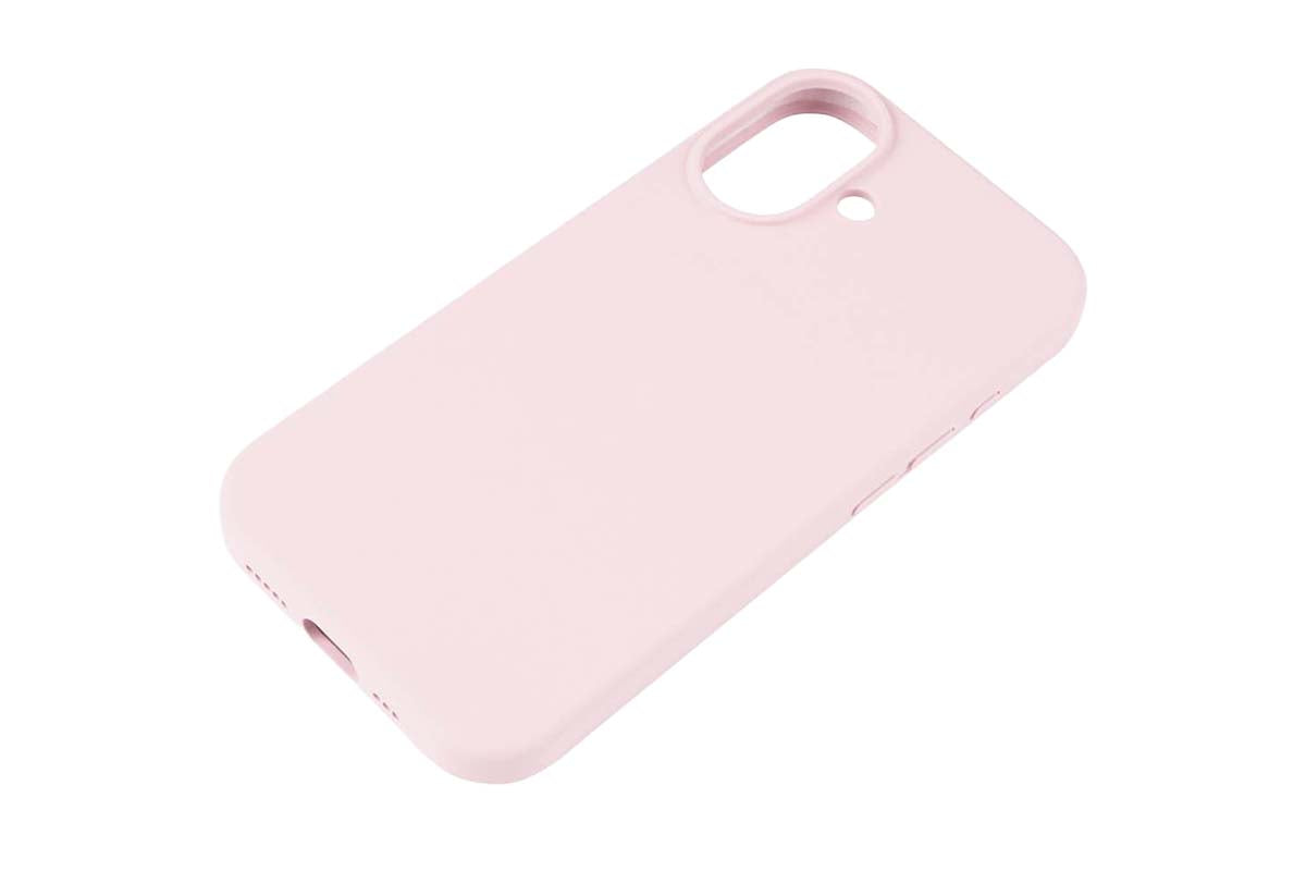Pomologic iPhone 17 Silicone CoverCase with MagSafe | Light Pink-4