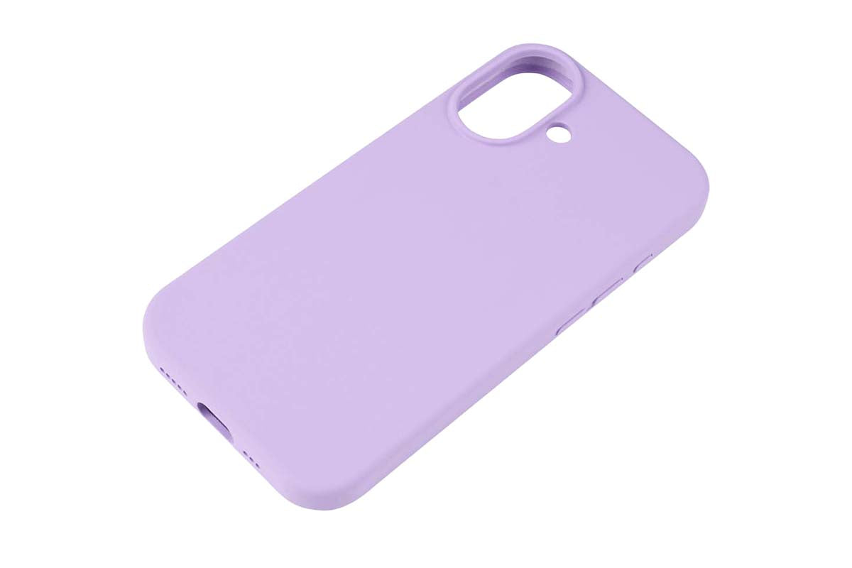 Pomologic iPhone 17 Silicone CoverCase with MagSafe | Light Purple-4
