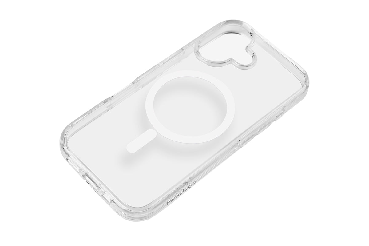 Pomologic iPhone 17 CoverCase with MagSafe | Clear-4