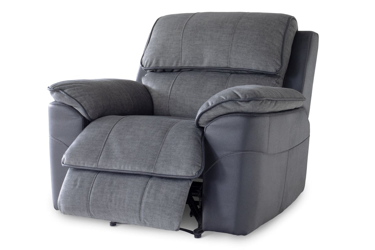 Potts Armchair | Manual Recliner | Grey-5