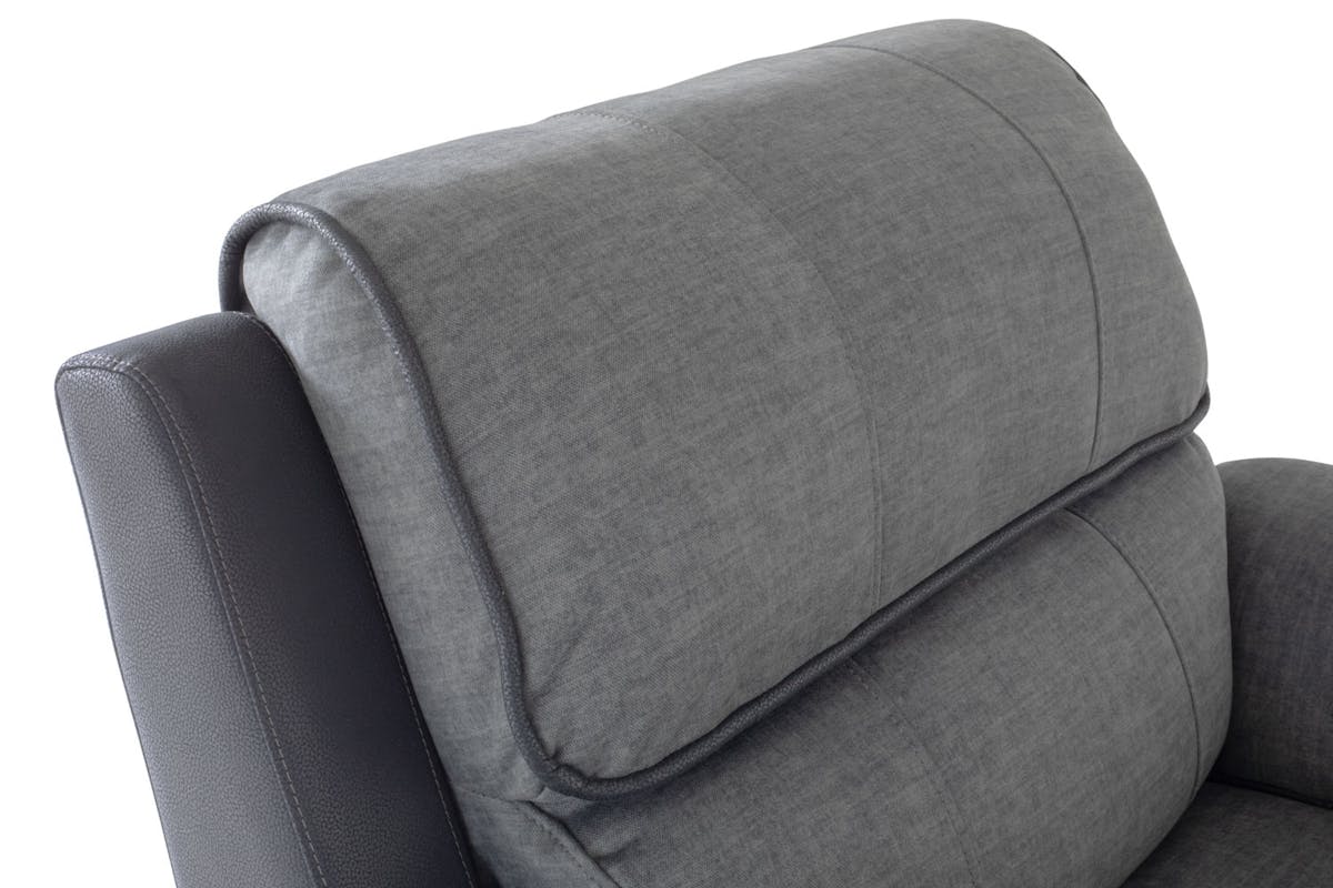 Potts Armchair | Manual Recliner | Grey-7