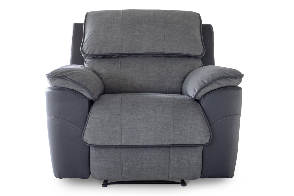 Potts Armchair | Manual Recliner | Grey
