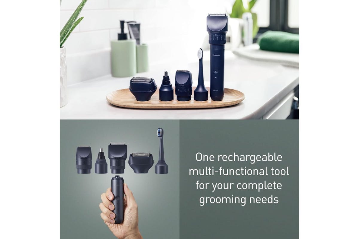 Panasonic | Panasonic Waterproof Beardhair B | Styling & Grooming | With Rechargeable Li-ion Battery-4