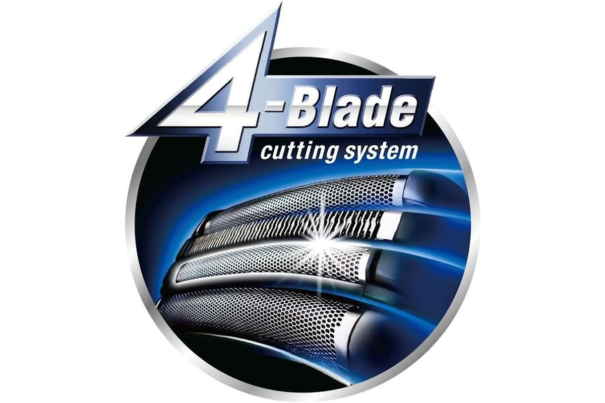 Panasonic | 4-blade Wet Dry Electric Shaver | Flexible Pivoting Head | Silver-2
