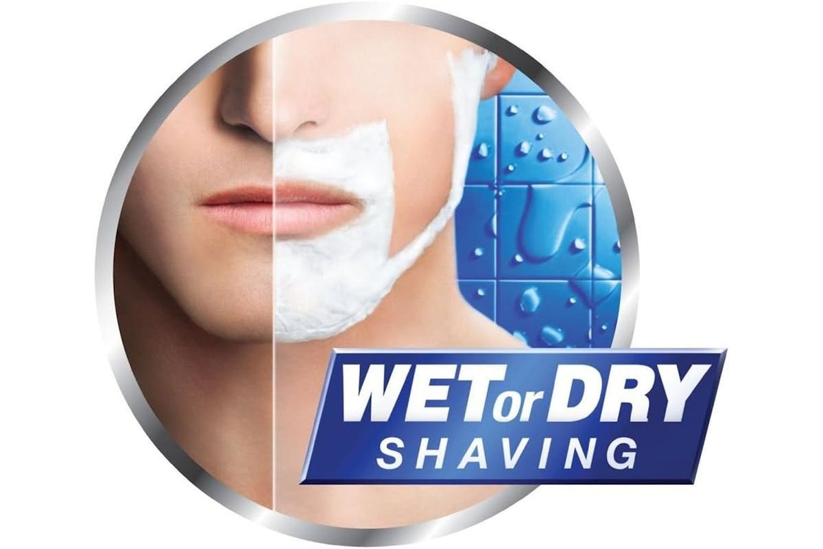 Panasonic | 4-blade Wet Dry Electric Shaver | Flexible Pivoting Head | Silver-3