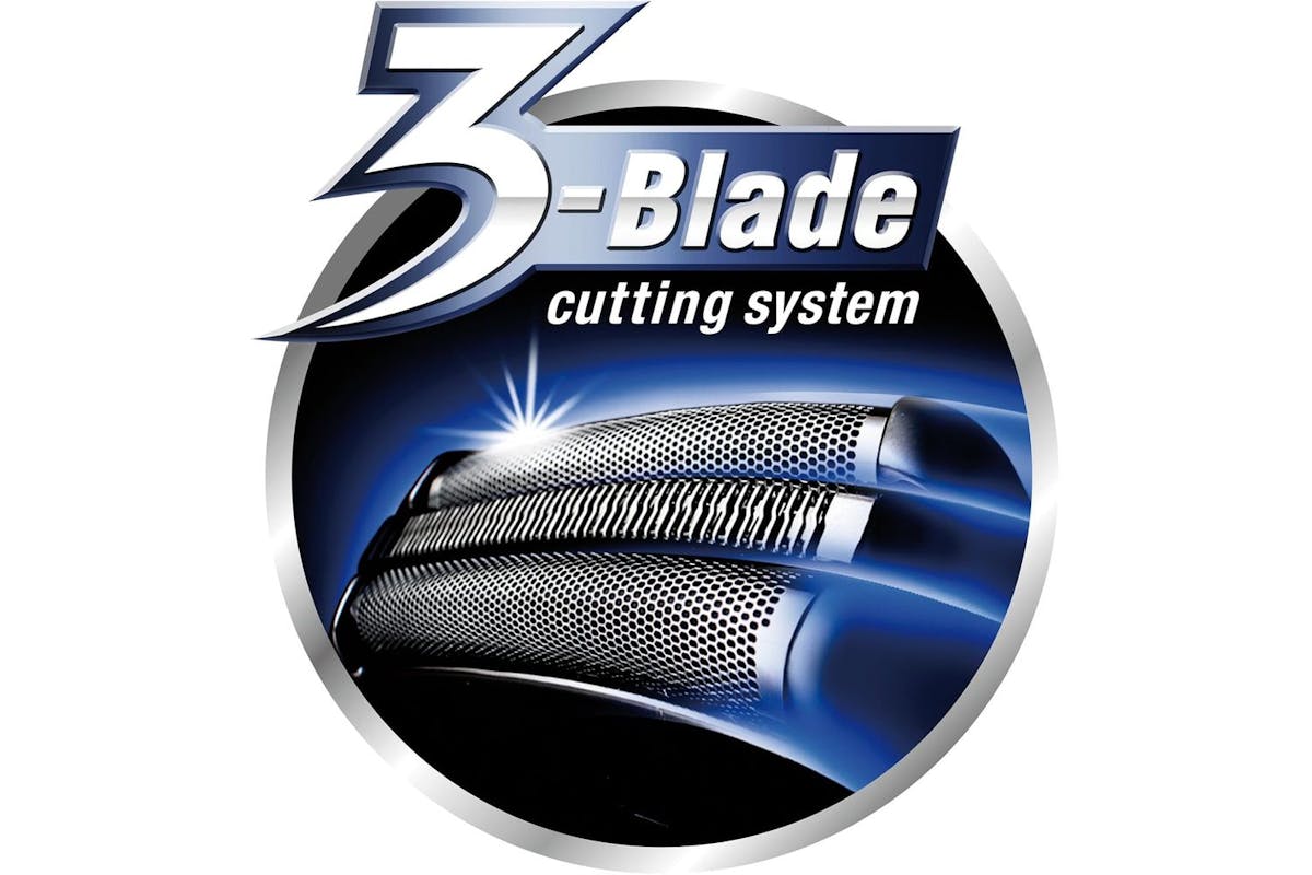 Panasonic | 3-blade Wet/dry Shaver | Silver | Small-3