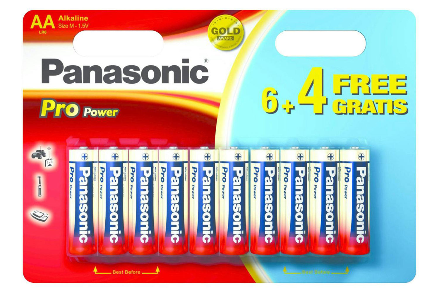 Panasonic Pro Power AA Alkaline Battery | PPGLR6