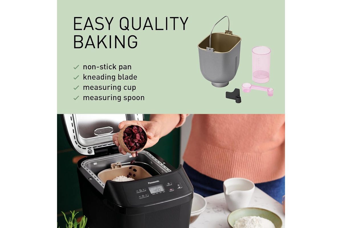 Panasonic Automatic Mini Breadmaker| Black | SD-PN100-3